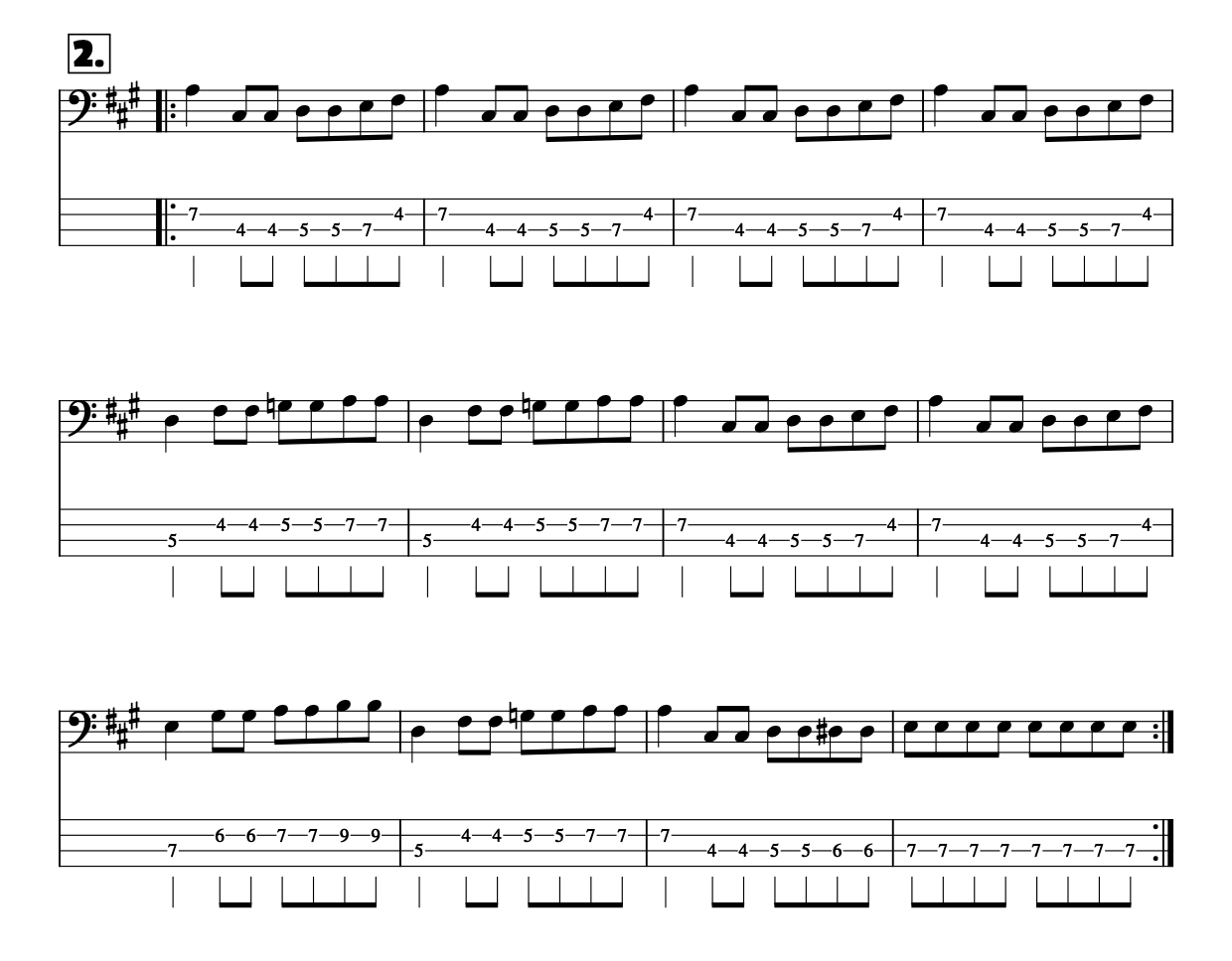 Long Grey Mare - Übungen 2 - Peter Green-2